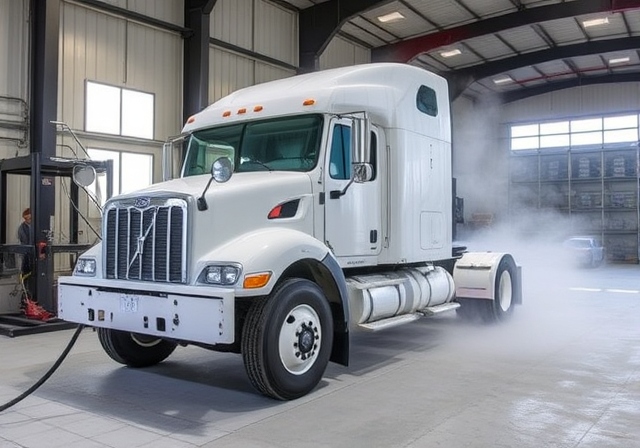 Dry Ice Blasting for Preserving Industrial Vehicles